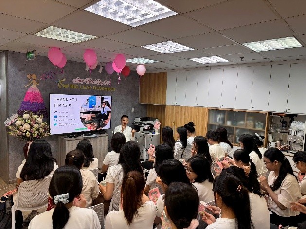 Celebrating International Women’s Day at Big Leap: Skincare & Self-Care Session with Dr. Duy Hai.